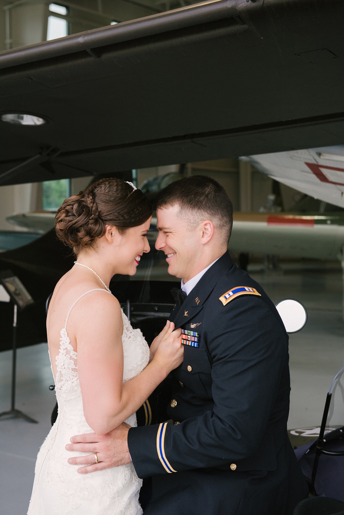Aviation wedding photographer based out of Newport News Virginia