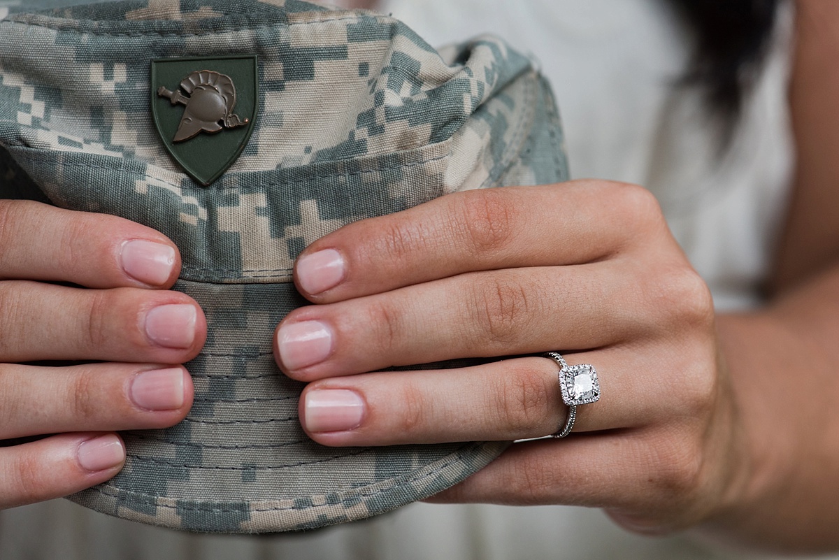 West Point Cadet Surprise Proposal Williamsburg