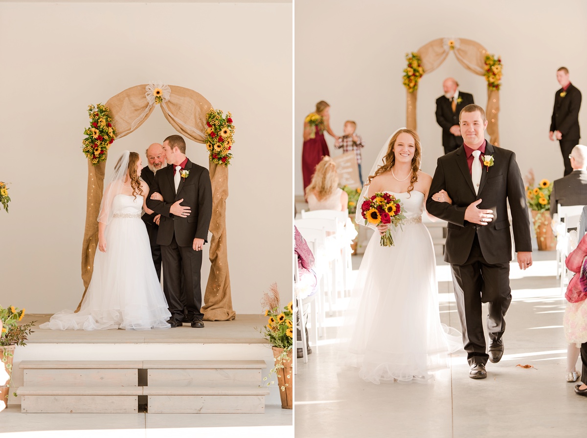 deltaville-wedding-firefighters-with-fall-sunflowers-and-roses-36