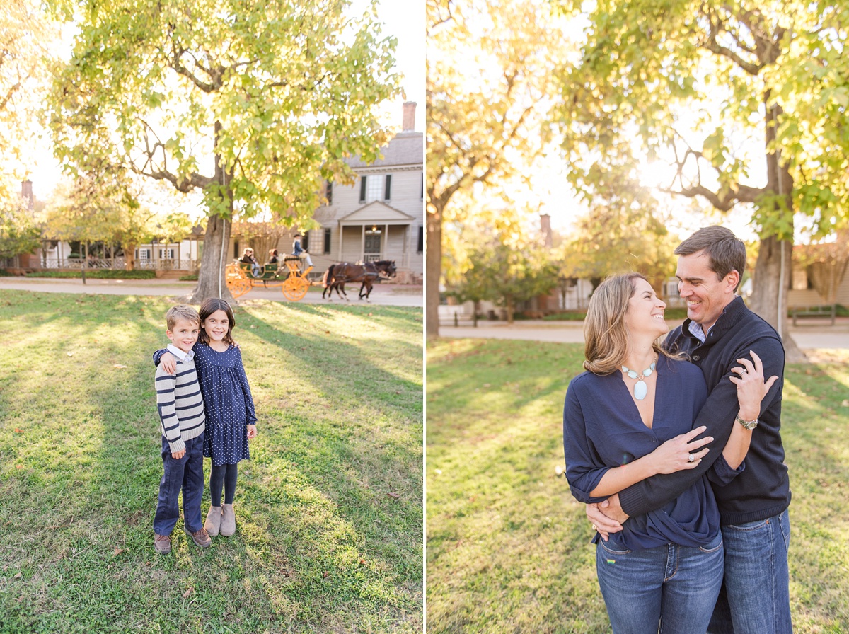 Fall Navy Blue Anniversary Session
