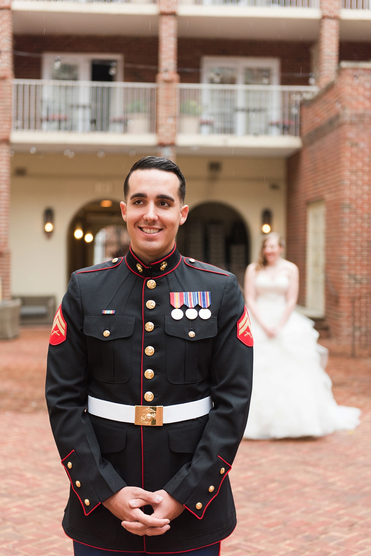 An Old Town Alexandria Marine Corps Wedding