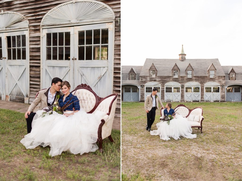 Historic Barn wedding Knotts island