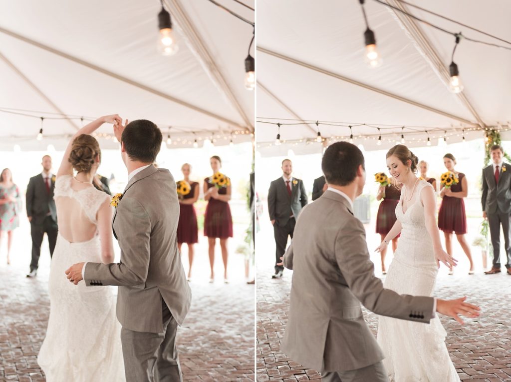 First dance with groom