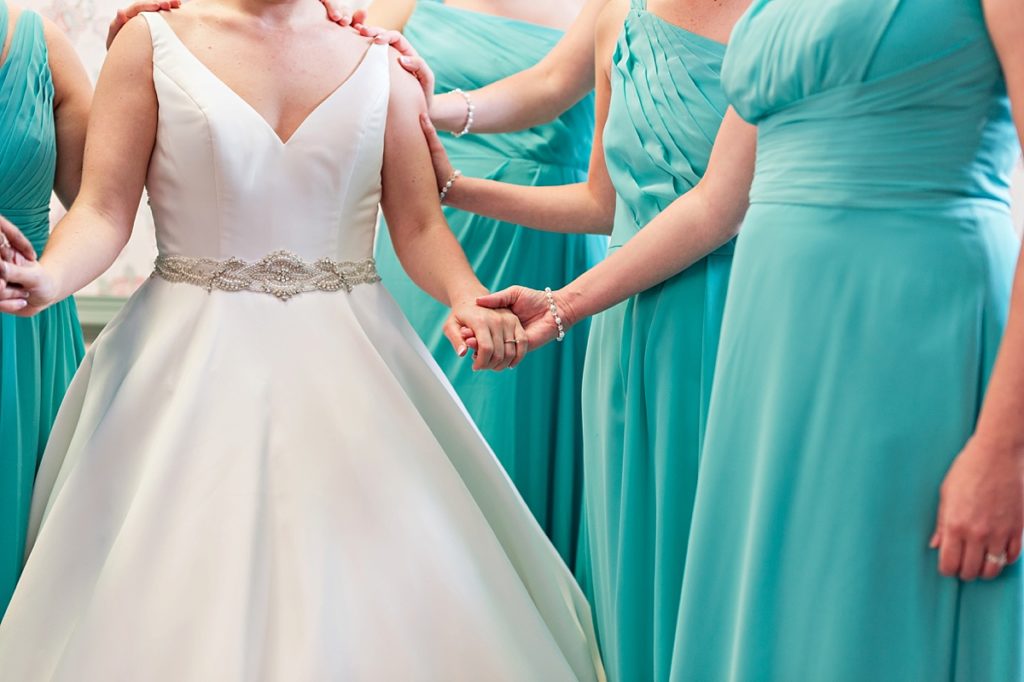 Tiffany Blue Bridesmaid dress