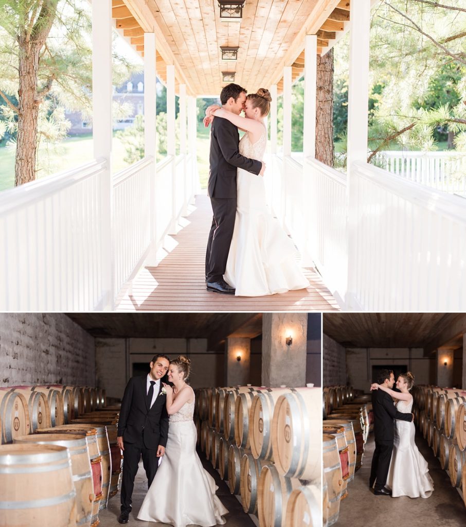 Winery Wedding in Blush and Merlot