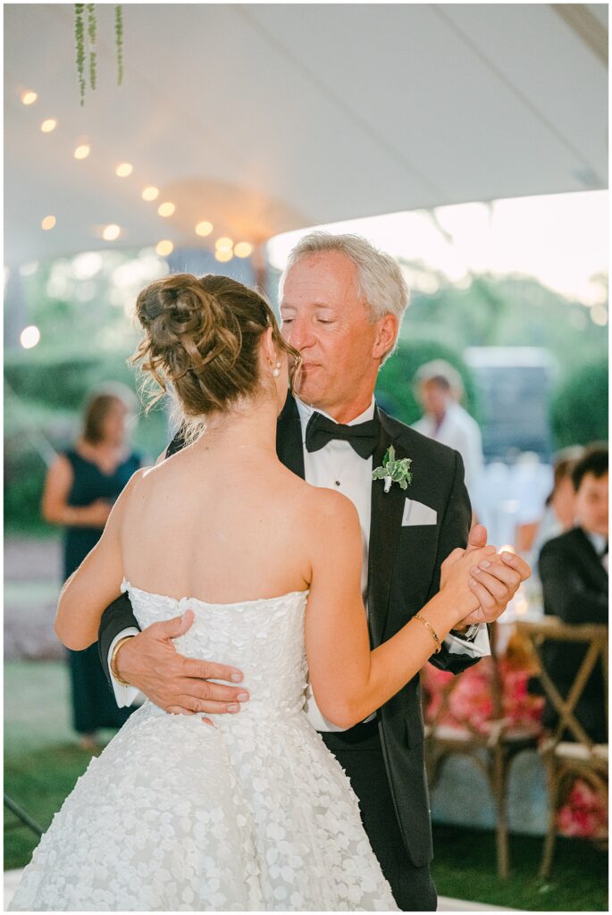 bride dancing with her father