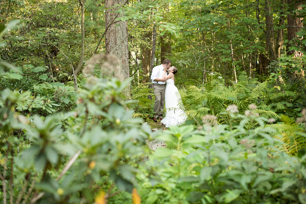 Woodland Wedding Ferns Green Lush Virginia Photographer