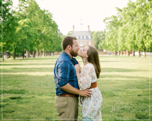 Williamsburg Engagement Session Suzy and Dave
