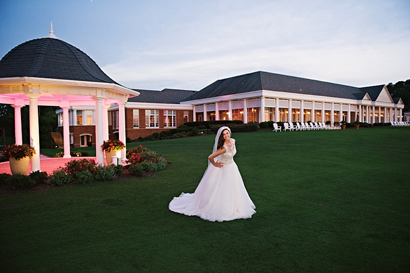 Bridal Portraits at Governors Landing and Two Rivers Country Club