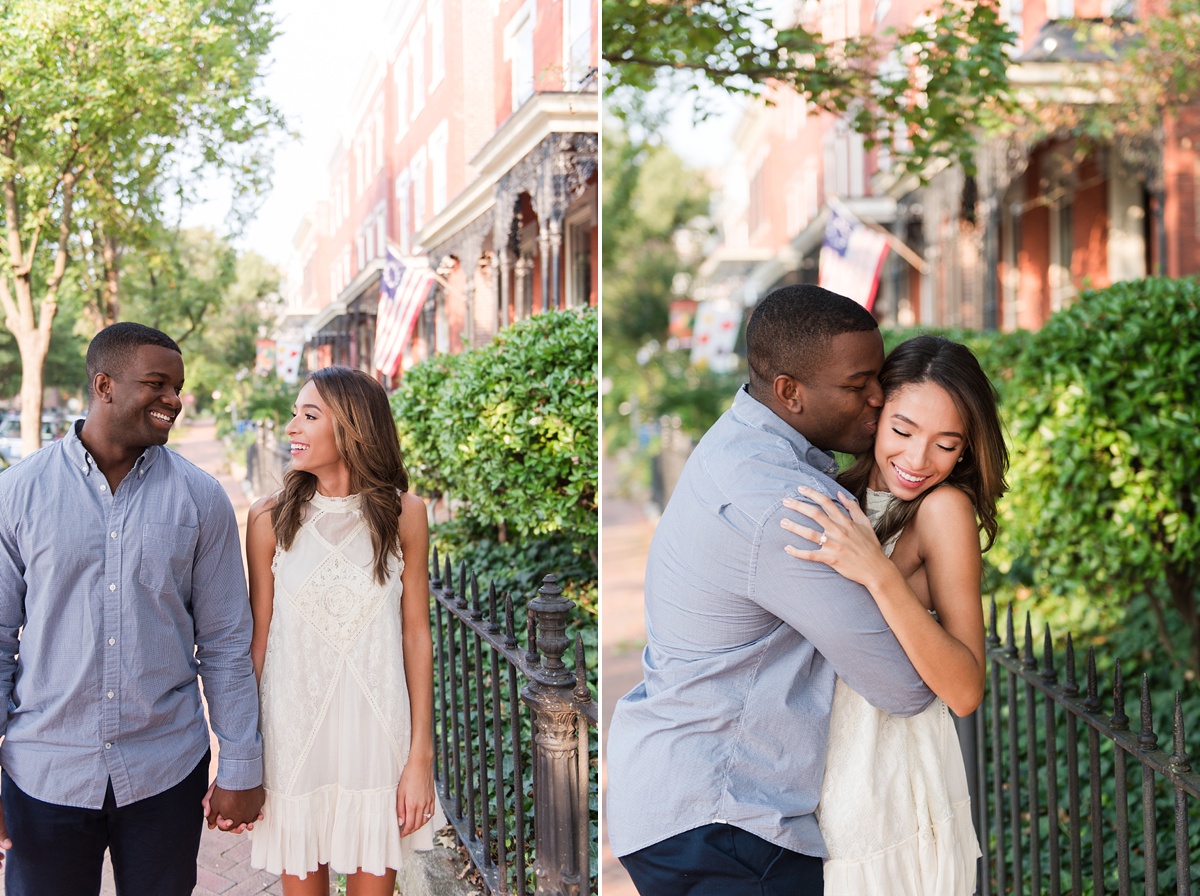 Romantic Libby Hill Engagement Session