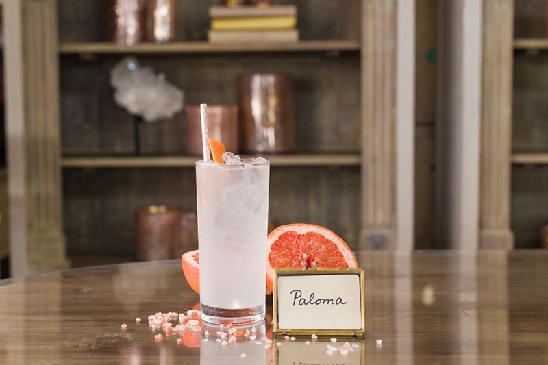 Paloma Cocktail with Tequila