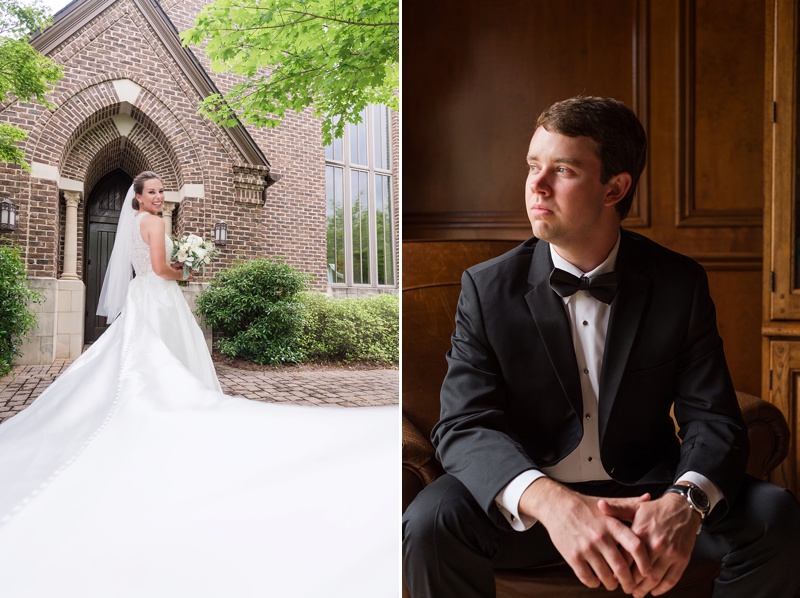 Auburn University Sweethearts | Country Club Wedding