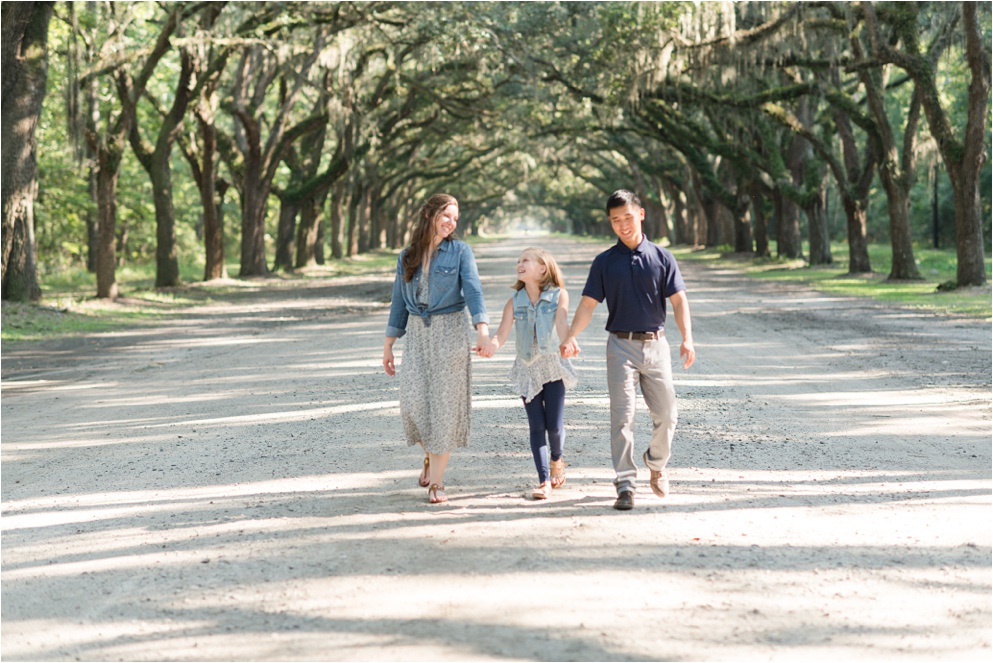 Wormsloe Engagement Session for two army officers in the summer