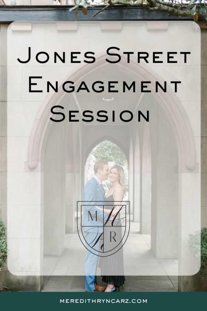 Jones Street in Georgia Engagement Session