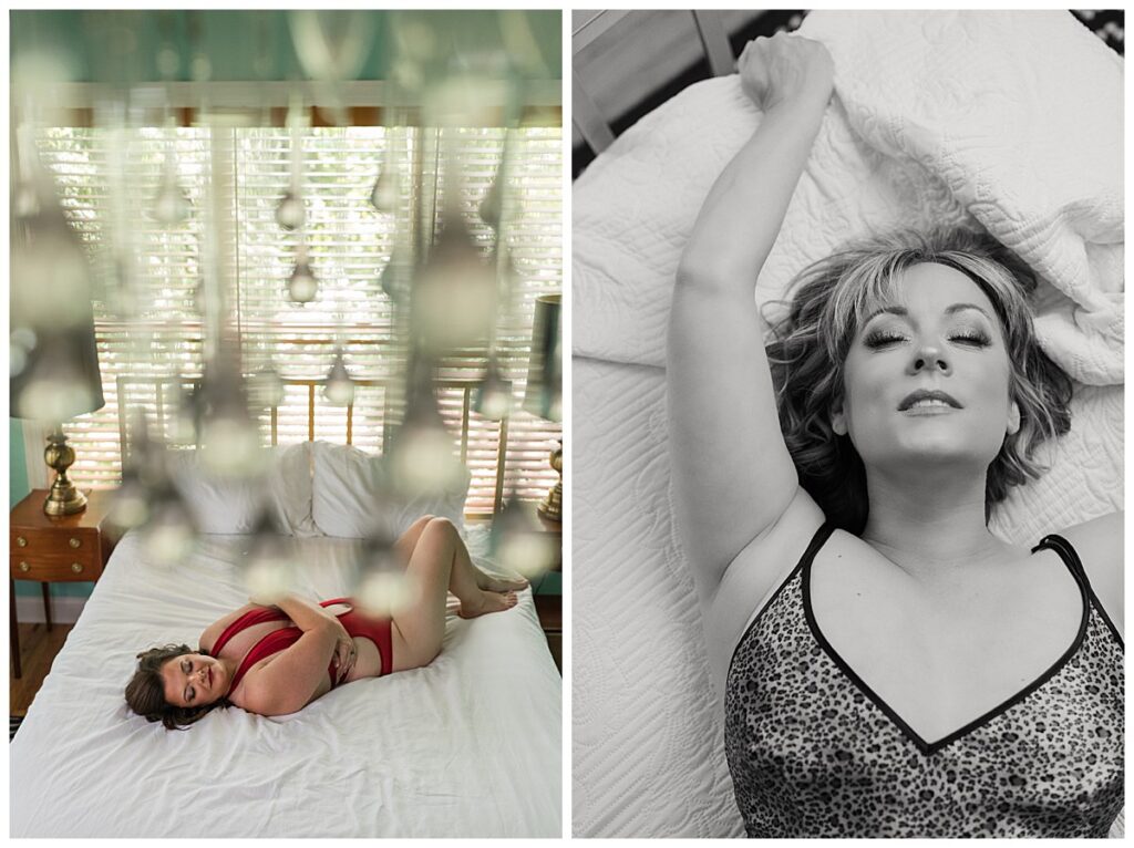Boudoir photoshoot in Chattanooga, Tennessee Girls' Weekend in Chattanooga