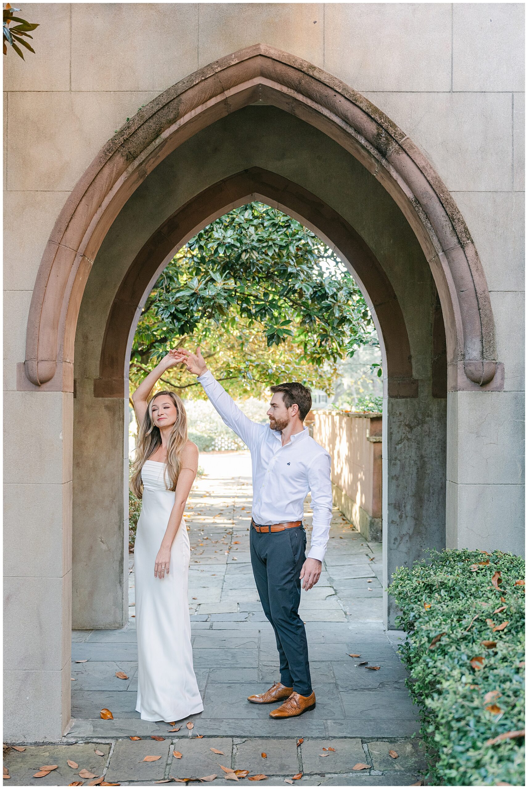 A love story in Georgia decades in the making for a Savannah Engagement Session.