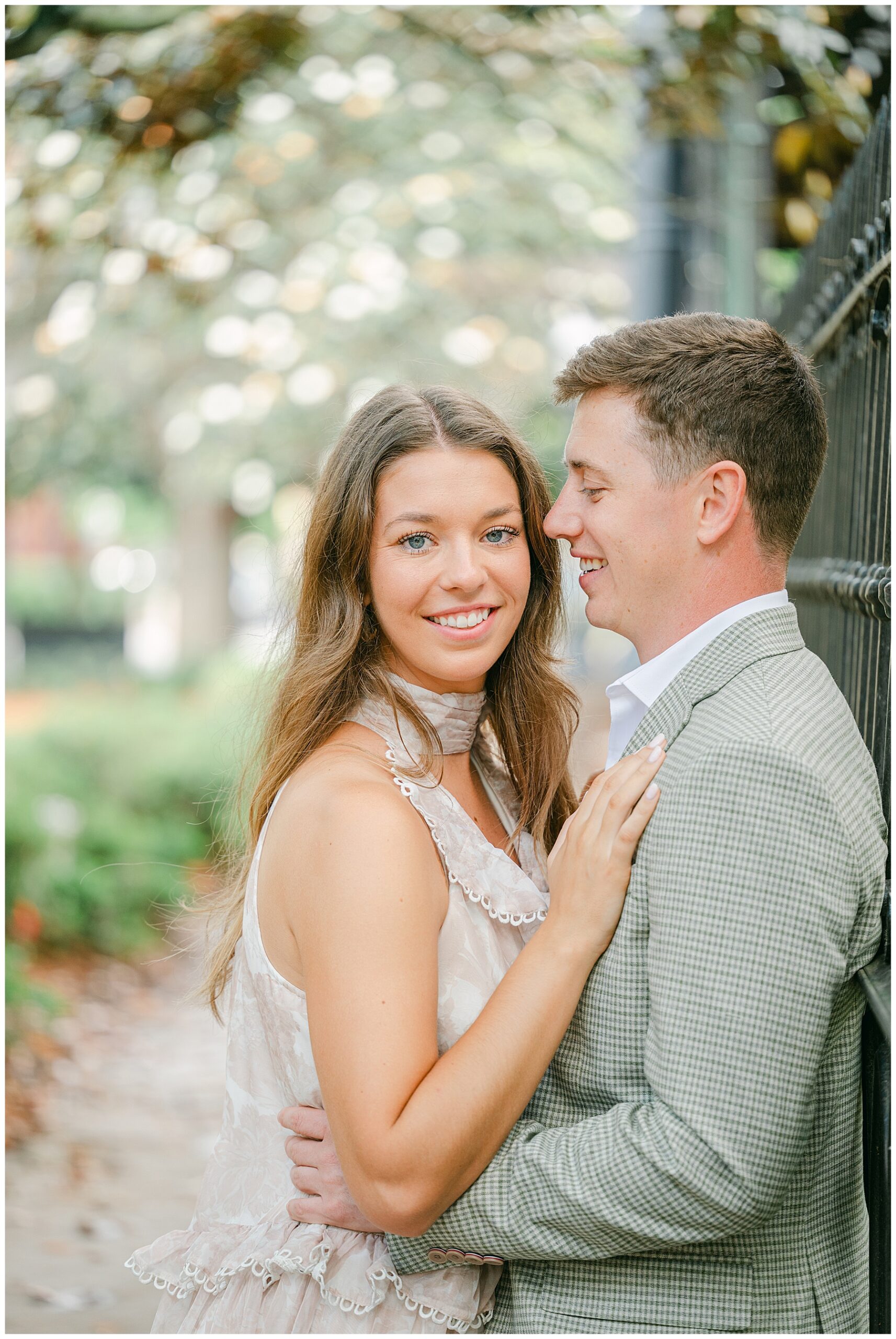 Spring lowcountry engagement session in Savannah GA
